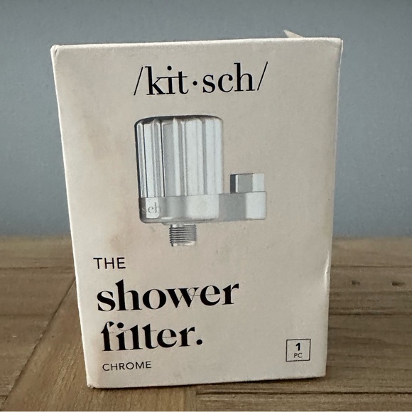 KITSCH Purifying Shower Filter in Chrome NEW Sealed Box - Picture 3 of 9